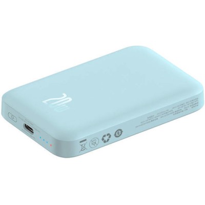 Baseues Magnetic Mini Powerbank 6000mAh 20W Blue